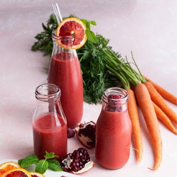 Skin Glow (Beetroot + Pomegranate + Lemon + Carrot + Strawberry)