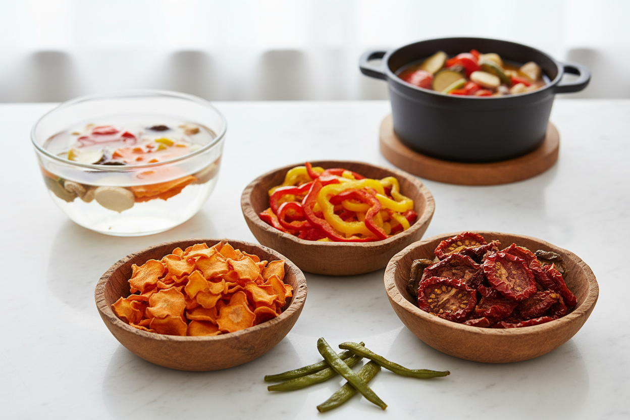 Dried Veggies (Soak & Cook)