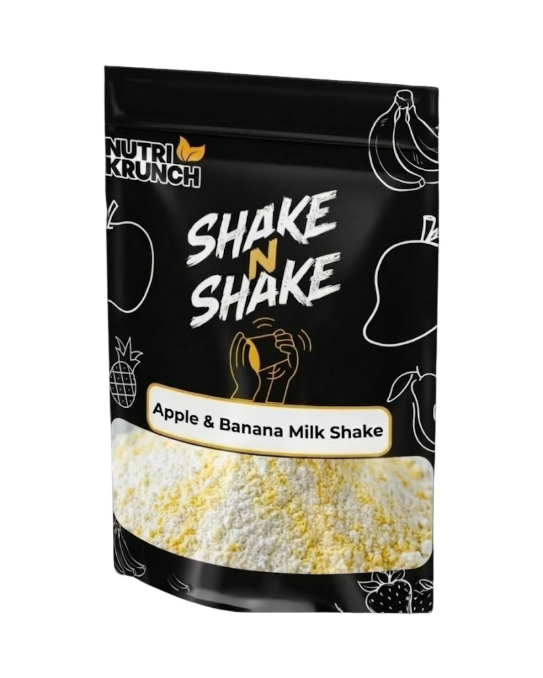 Apple + Banana Milk Shake / Smoothie