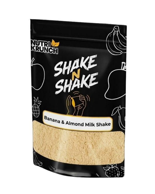 Apple + Almond Milk Shake/ Smoothie