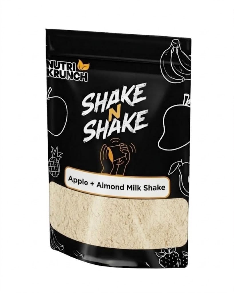 Apple + Almond Milk Shake/ Smoothie
