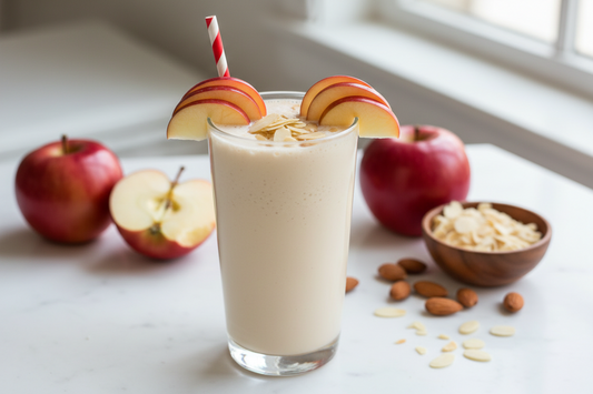 Apple + Almond Milk Shake/ Smoothie
